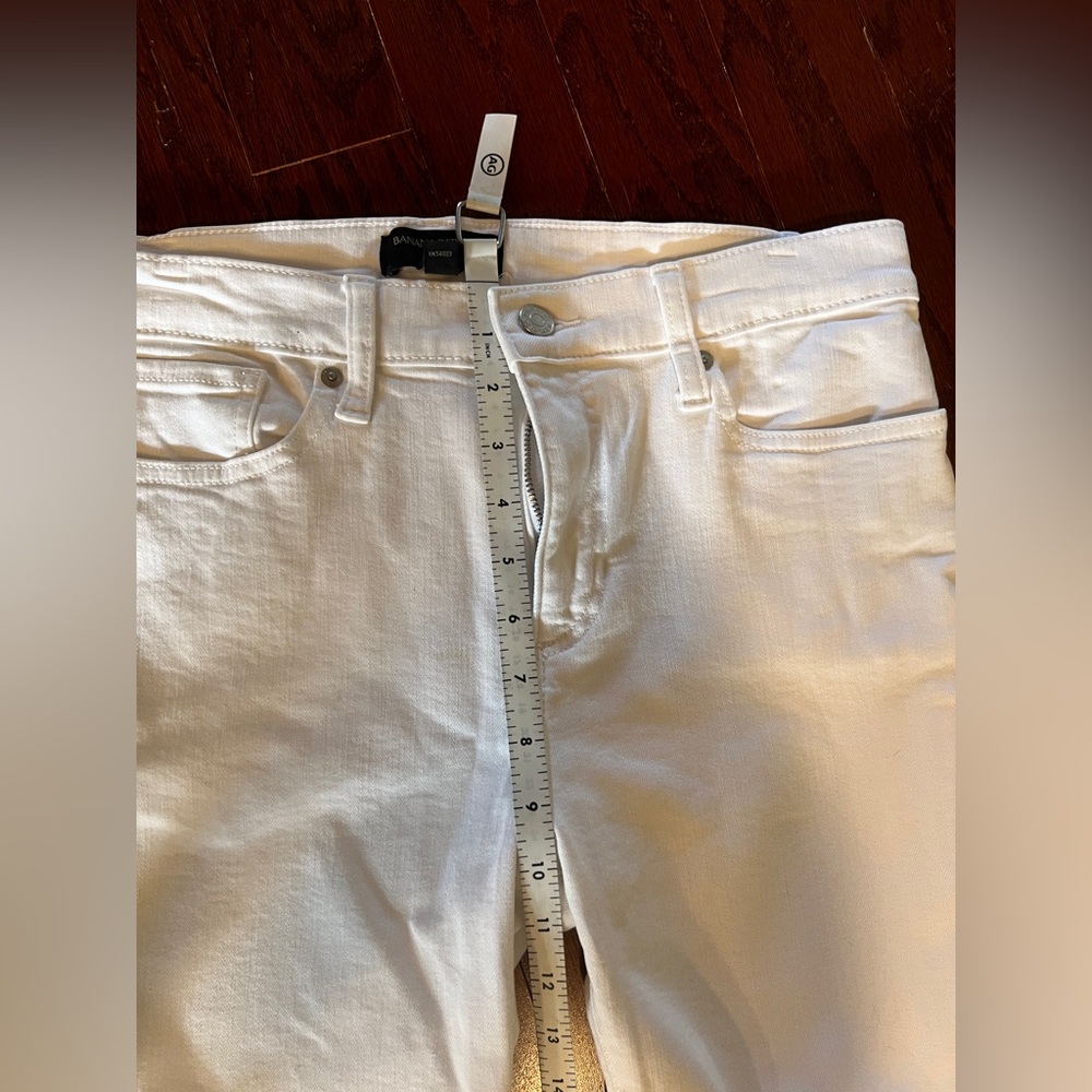 Banana Republic Women's White Skinny Jeans - Picture 5 of 11